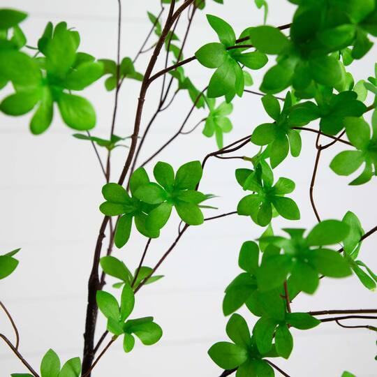 8ft. Potted Artificial Minimalist Enkianthus Tree